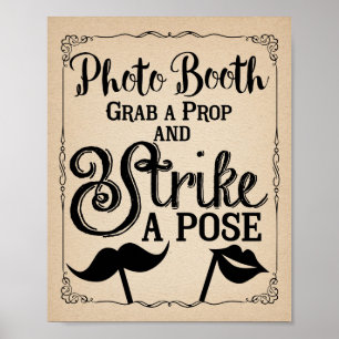 Wedding selfie photo booth sign