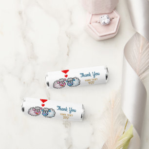 wedding sheep thank you Breath Savers® Mints