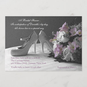 Wedding Shoes Bridal Shower Invitation