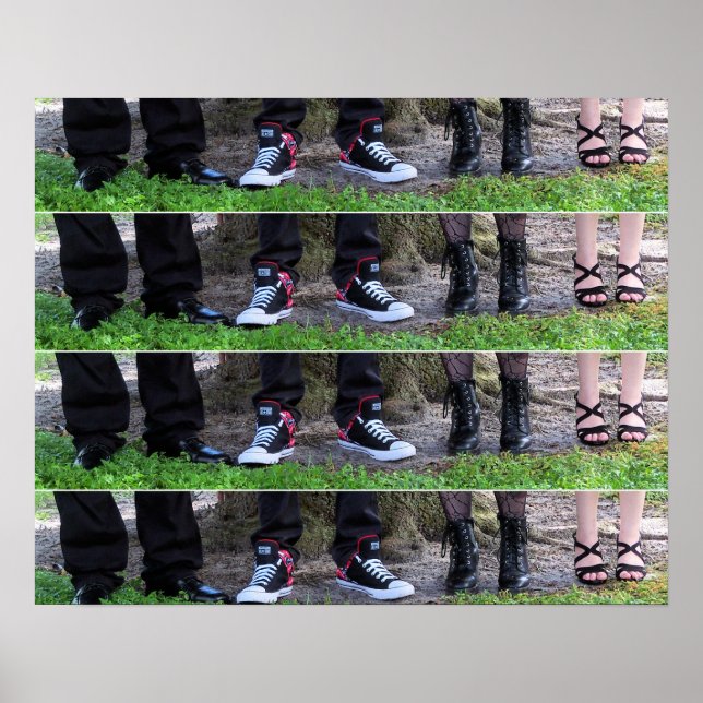 Wedding shoes poster (Front)