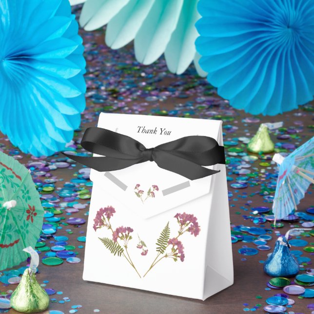 Wedding, Shower and Party Floral Favor Box (Party)