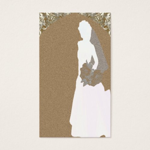 Wedding Shower Gift Tag Business Card Template