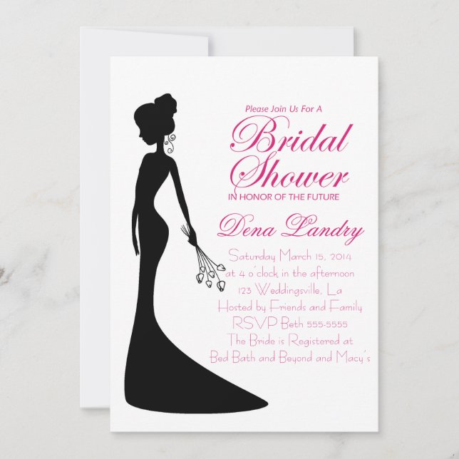Wedding Shower Invitation (Front)