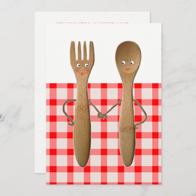 Wedding Shower Invitation (Front/Back)