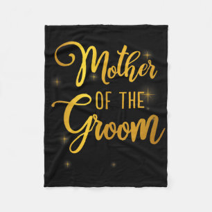 Wedding Shower Mother Of The Groom For Mom From Gr Fleece Blanket