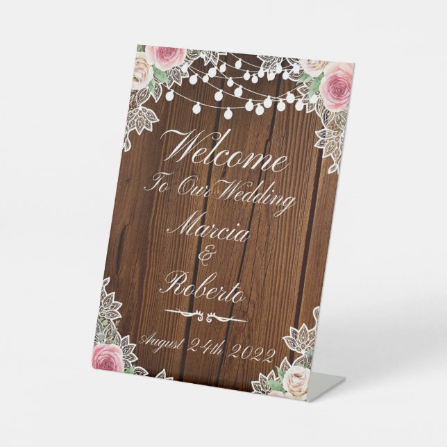 WEDDING SIGN (Front)