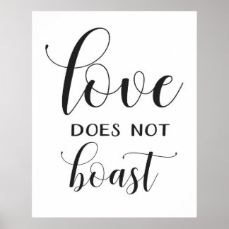 Wedding Sign - 1 Corinthians 13 - Aisle Sign