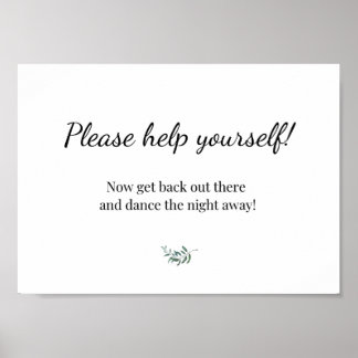 Wedding Sign - Bathroom Basket