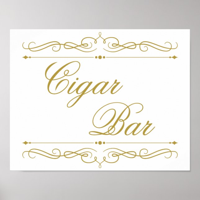 Wedding Sign | Elegant Gold Swirl Calligraphy (Front)