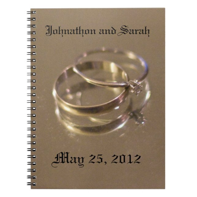Wedding sign in book (Front)