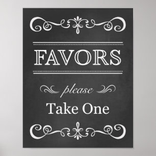 Wedding Sign – Wedding Favor Sign Chalkboard