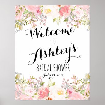 Wedding Sign  Welcome   Shower   Poster  Banner Poster by MakinMemoriesonPaper at Zazzle