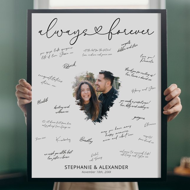 Wedding Signature Guest Photo Poster (Creator Uploaded)