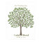 Wedding Signature Tree Poster – Natural Green–XL