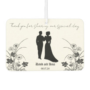Wedding Silhouette Air Freshener
