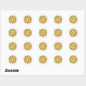 Wedding Simple Minimalist Please Take  a Cookie  Classic Round Sticker (Sheet)