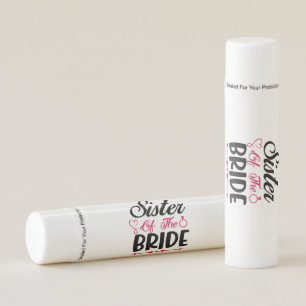 Wedding Sister Of The Bride Lip Balm