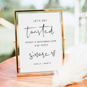 Wedding S'more Station Sign