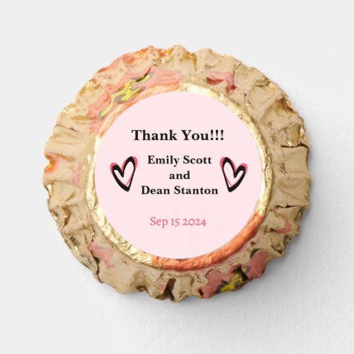 Wedding Souvenirs Anniversary Gift Heart Design Reeses Peanut Butter Cups