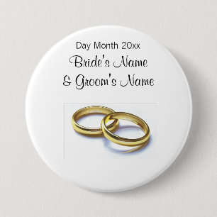 Wedding Souvenirs, Gifts, Giveaways for Guests Button