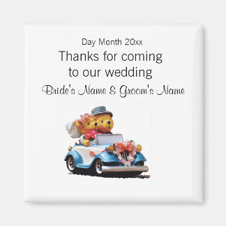 Wedding Souvenirs, Gifts, Giveaways for Guests Magnet