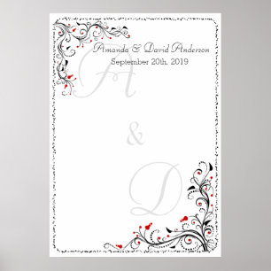 Wedding Special Event Seating Chart or Guestbook
