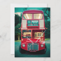 Wedding Special London Red Bus