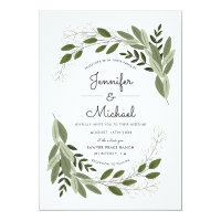 Wedding Sprigs - Wedding Invite