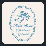 Wedding Square Sticker<br><div class="desc">Tt</div>