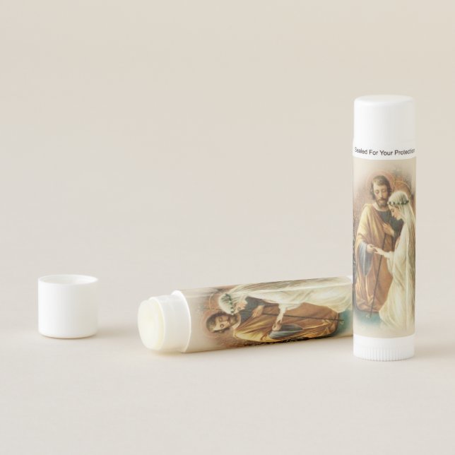 Wedding St. Joseph and Mary Lip Balm (In Situ)