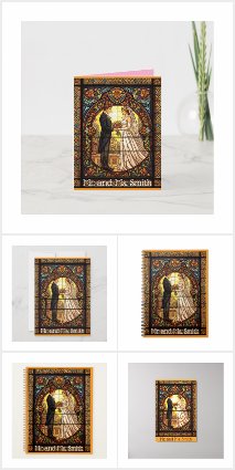 Wedding Stained Glass Designs