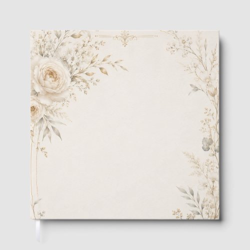 Wedding Stationery with Refined Neutral Details Guest Book