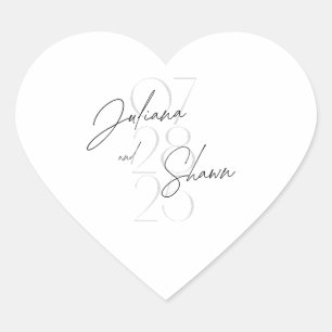 Wedding sticker