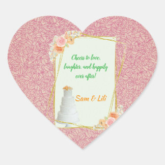 Wedding sticker