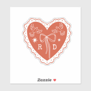 Wedding sticker