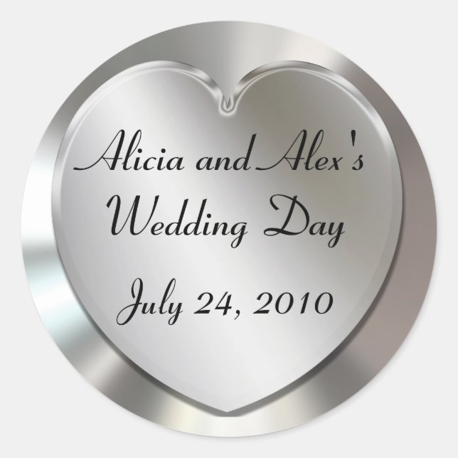 Wedding Stickers (Front)