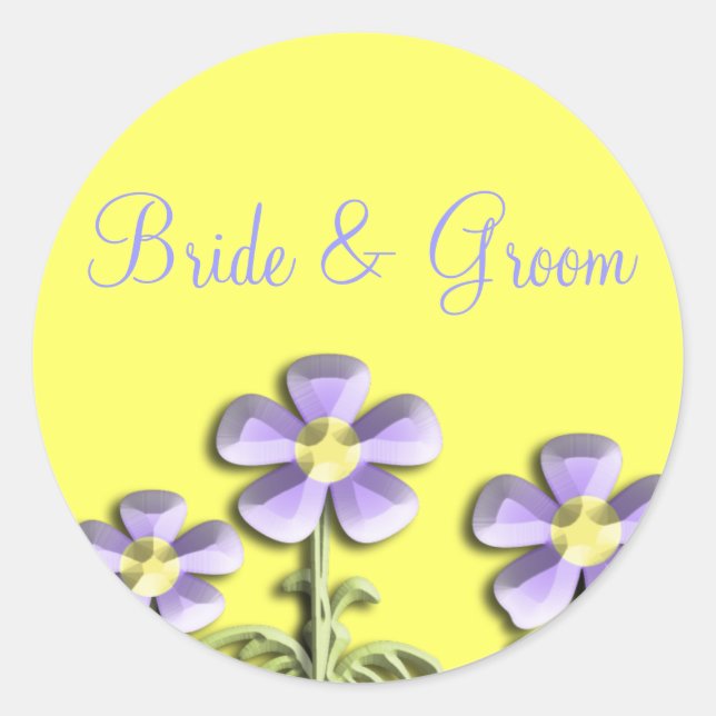 Wedding Stickers (Front)