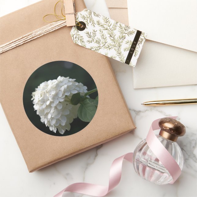 Wedding Stickers Gorgeous White Hydrangea (Gifting)