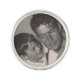 Wedding Suit Photo Planet Jill Round Lapel Pin