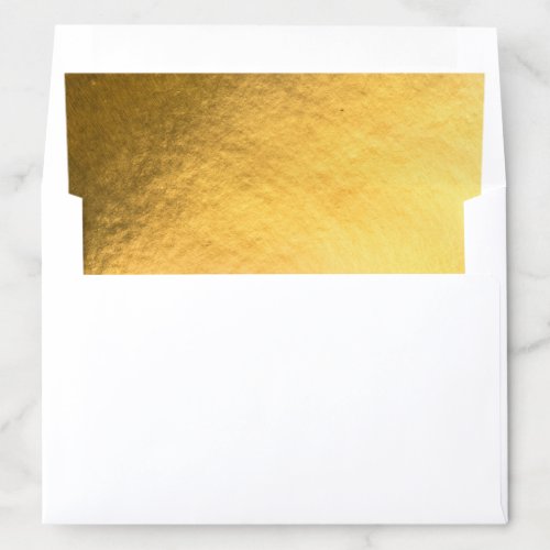 Wedding Suite Gold Foil Envelope Liner