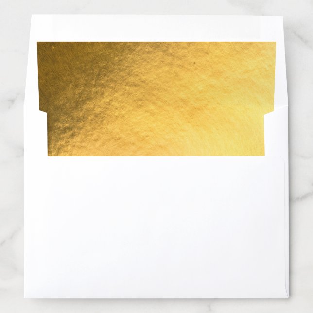 Wedding Suite Gold Foil Envelope Liner (In Envelope)