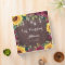 Wedding Sunflower Burgundy Rose Photo Album