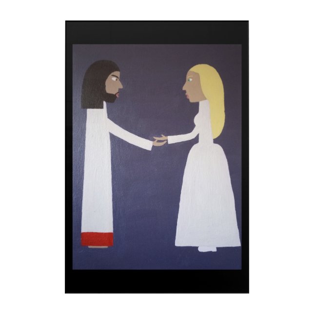 Wedding Supper of the Lamb Acrylic Print (Front)