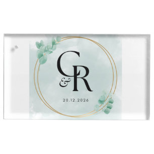 Wedding Table Card Holders Elegant Personalized