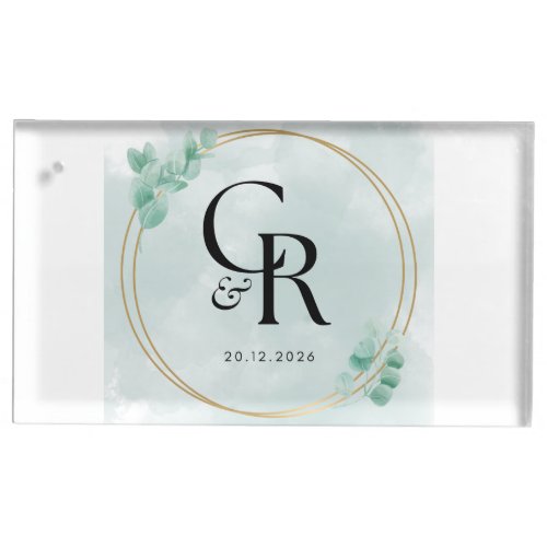Wedding Table Card Holders Elegant Personalized