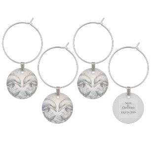 Wedding Table Dolphin Theme Wine Charm