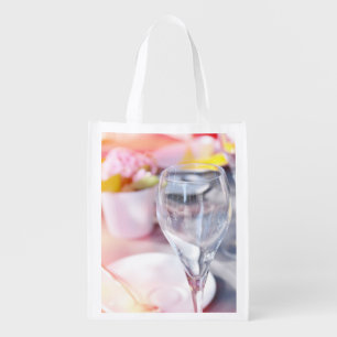 Wedding table grocery bag