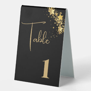 Wedding Table Number Tent Table Tent Sign