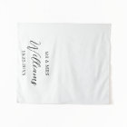 Wedding Table Runner Personalized Tapestry Banner