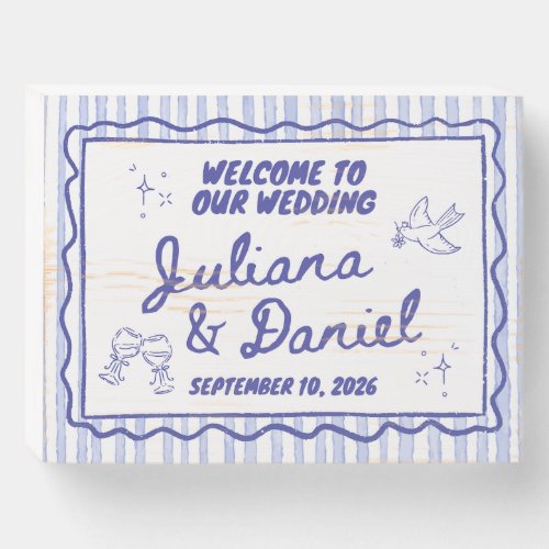 Wedding Tabletop Signs – Elegant Personalized Déco